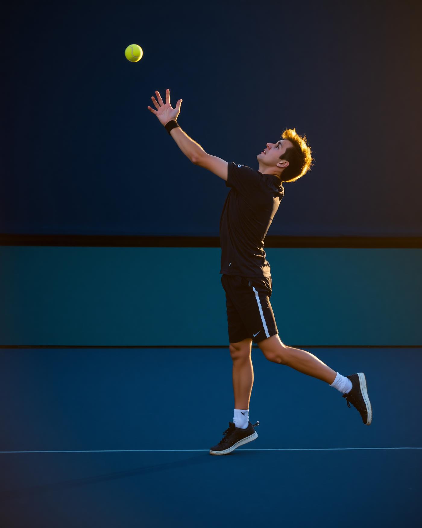 Player serving